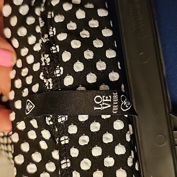 Poka Dot pencil skirt black/white size small - Picture 4 of 6